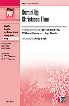 Comin' up Christmas Time SATB choral sheet music cover